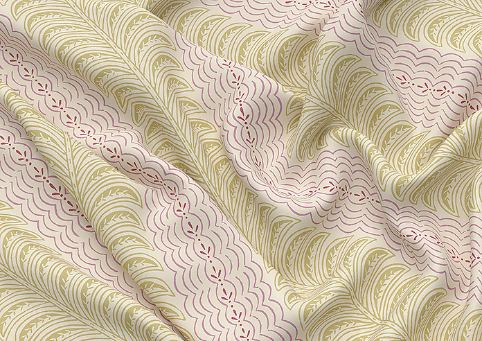 Land & Shore Fintra Stripe, Multi - Made to Measure Curtains - Image 4